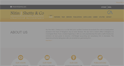 Desktop Screenshot of nitinjshetty.com